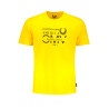 GIAN MARCO VENTURI GELBES KURZÄRMELIGES HERREN-T-SHIRT