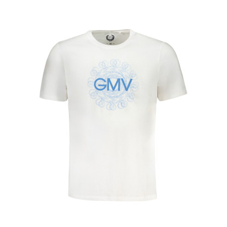 GIAN MARCO VENTURI HERREN-KURZÄRMELIGES T-SHIRT WEISS
