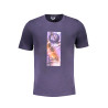 GIAN MARCO VENTURI HERREN-KURZÄRMELIGES T-SHIRT BLAU