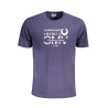 GIAN MARCO VENTURI HERREN-KURZÄRMELIGES T-SHIRT BLAU