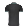 GIAN MARCO VENTURI SCHWARZES KURZÄRMELIGES POLOSHIRT FÜR HERREN