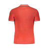 GIAN MARCO VENTURI HERREN-POLOSHIRT MIT KURZÄRMELN, ROT
