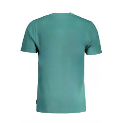GIAN MARCO VENTURI GRÜNES KURZÄRMELIGES HERREN-T-SHIRT