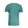 GIAN MARCO VENTURI GRÜNES KURZÄRMELIGES HERREN-T-SHIRT