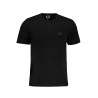 GIAN MARCO VENTURI HERREN-KURZÄRMELIGES T-SHIRT SCHWARZ