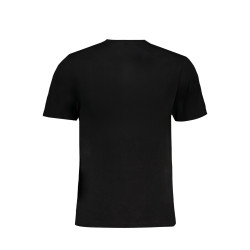 GIAN MARCO VENTURI HERREN-KURZÄRMELIGES T-SHIRT SCHWARZ