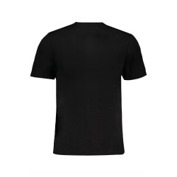 GIAN MARCO VENTURI HERREN-KURZÄRMELIGES T-SHIRT SCHWARZ