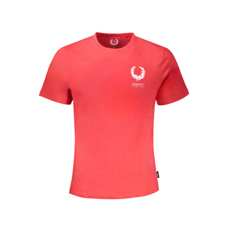 GIAN MARCO VENTURI HERREN-KURZARM-T-SHIRT IN ROT