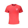 GIAN MARCO VENTURI HERREN-KURZARM-T-SHIRT IN ROT