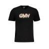 GIAN MARCO VENTURI HERREN-KURZÄRMELIGES T-SHIRT SCHWARZ