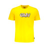 GIAN MARCO VENTURI YELLOW MEN&39S SHORT SLEEVED T-SHIRT