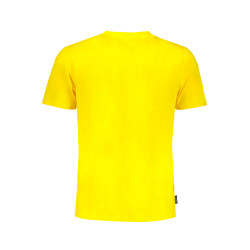 GIAN MARCO VENTURI GELBES KURZÄRMELIGES HERREN-T-SHIRT