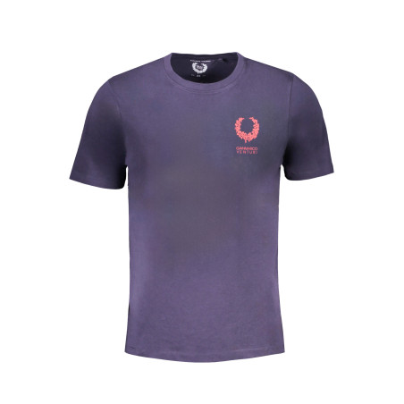 GIAN MARCO VENTURI HERREN-KURZÄRMELIGES T-SHIRT BLAU