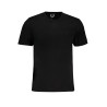GIAN MARCO VENTURI HERREN-KURZÄRMELIGES T-SHIRT SCHWARZ