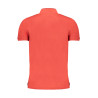 GIAN MARCO VENTURI HERREN-POLOSHIRT MIT KURZÄRMELN, ROT