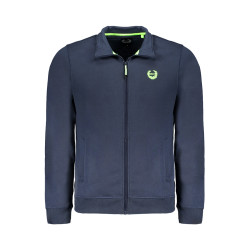 GIAN MARCO VENTURI MEN&39S BLUE ZIP SWEATSHIRT