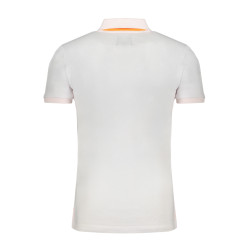 GIAN MARCO VENTURI WEISSES KURZÄRMELIGES POLOSHIRT FÜR HERREN
