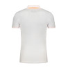 GIAN MARCO VENTURI WEISSES KURZÄRMELIGES POLOSHIRT FÜR HERREN