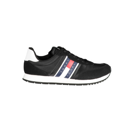TOMMY HILFIGER SCHWARZE HERREN-SPORTSCHUHE