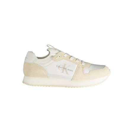 CALVIN KLEIN WEISSE HERREN-SPORTSCHUHE