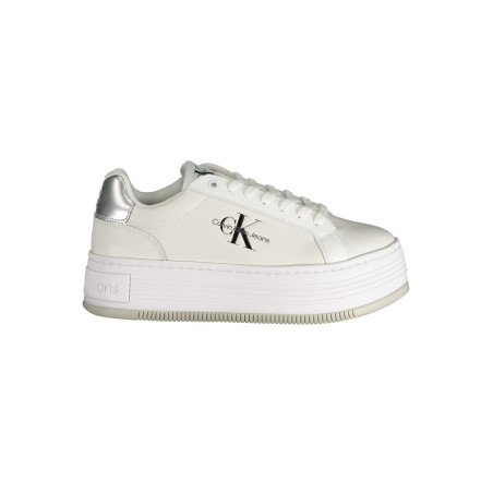 CALVIN KLEIN WEISSE DAMEN-SPORTSCHUHE