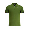 K-WAY GRÜNES KURZÄRMELIGES POLOSHIRT FÜR HERREN