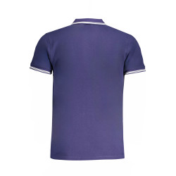 CAVALLI CLASS HERREN-KURZÄRMELIGES POLOSHIRT BLAU