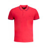 CAVALLI CLASS HERREN-KURZÄRMELIGES POLOSHIRT ROT