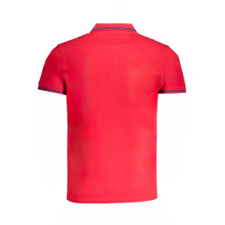 CAVALLI CLASS HERREN-KURZÄRMELIGES POLOSHIRT ROT