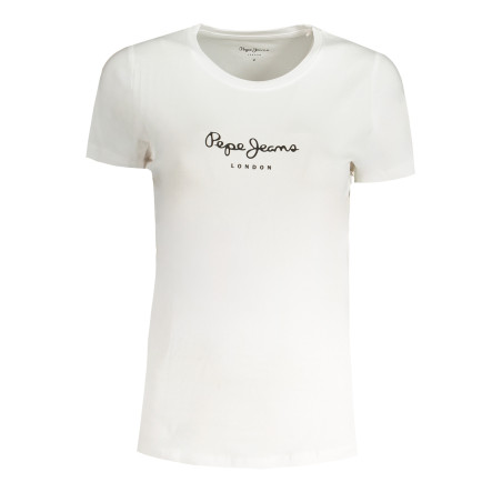 PEPE JEANS DAMEN KURZARM T-SHIRT WEISS