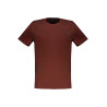 HARMONT &amp BLAINE HERREN-KURZARM-T-SHIRT BRAUN
