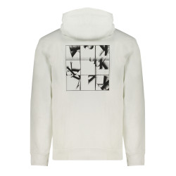 CALVIN KLEIN FELPA SENZA ZIP UOMO BIANCO