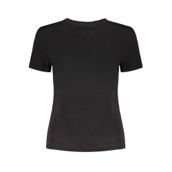 TOMMY HILFIGER DAMEN KURZARM T-SHIRT SCHWARZ