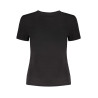 TOMMY HILFIGER DAMEN KURZARM T-SHIRT SCHWARZ