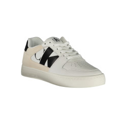 CALVIN KLEIN WEISSE HERREN-SPORTSCHUHE
