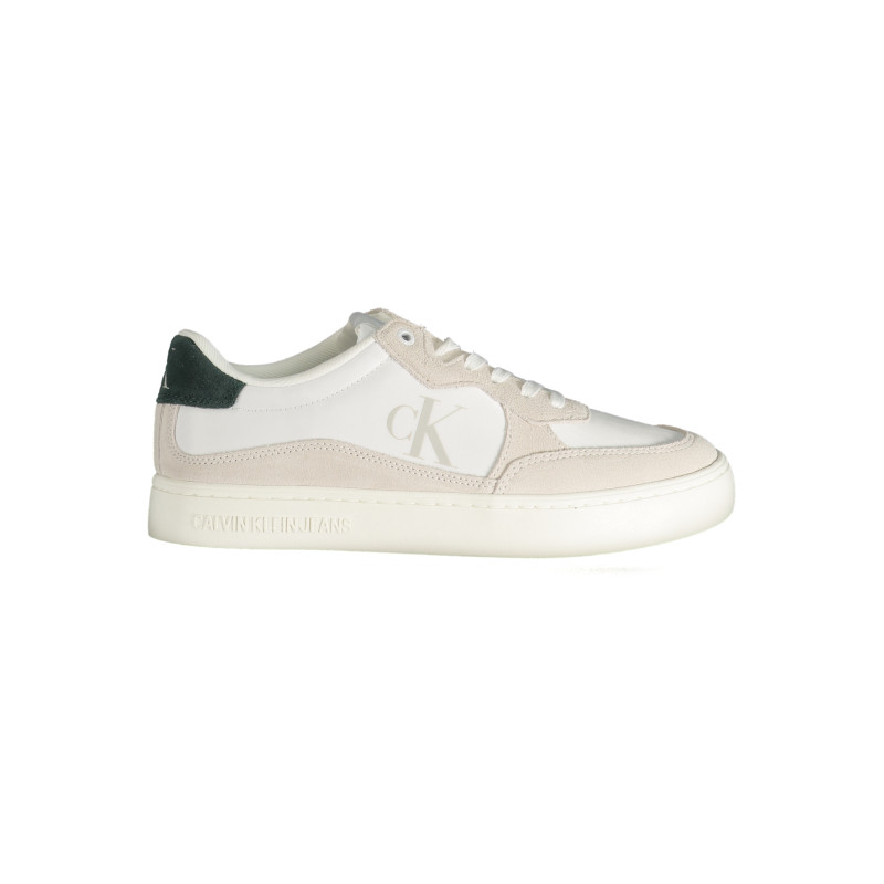 CALVIN KLEIN WEISSE HERREN-SPORTSCHUHE