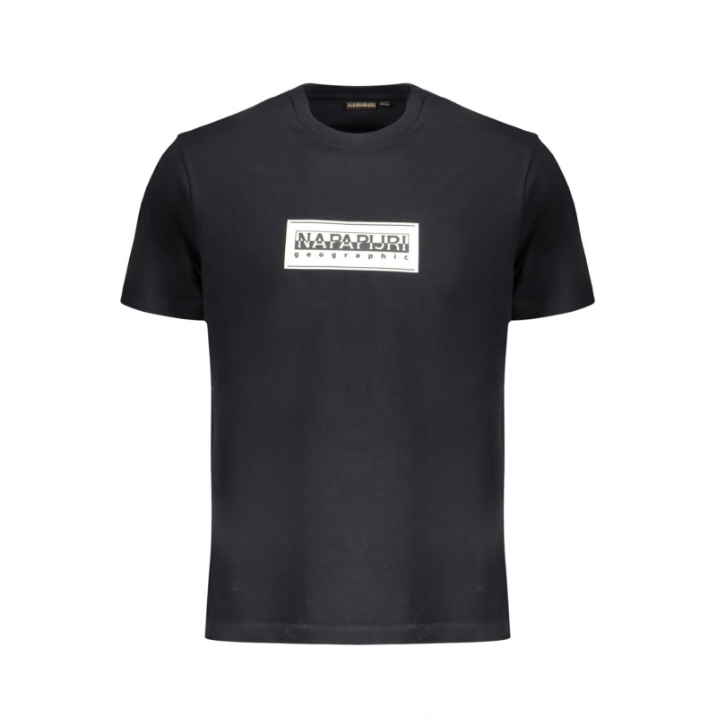 NAPAPIJRI HERREN-KURZARM-T-SHIRT SCHWARZ