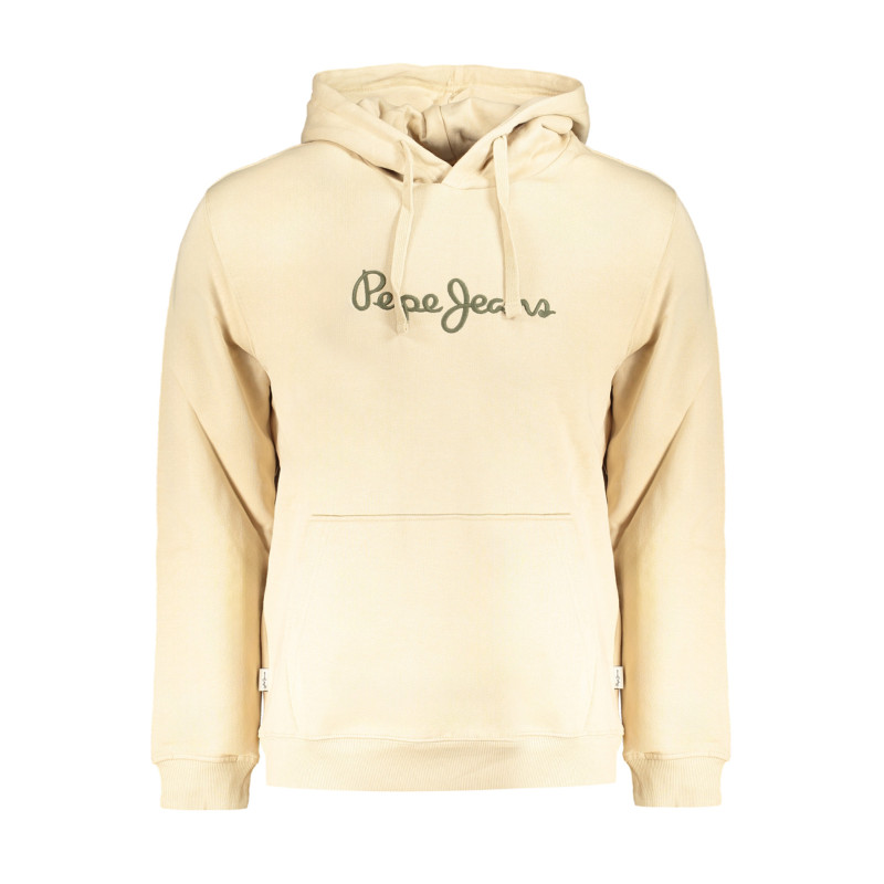 PEPE JEANS BEIGE HERREN-SWEATSHIRT MIT REISSVERSCHLUSS