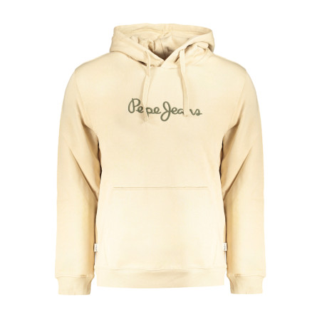 PEPE JEANS BEIGE HERREN-SWEATSHIRT MIT REISSVERSCHLUSS