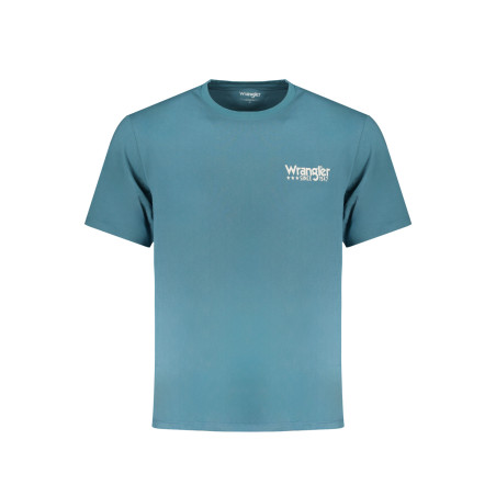 WRANGLER HERREN-KURZARM-T-SHIRT BLAU
