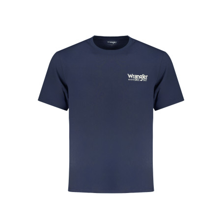 WRANGLER HERREN-KURZARM-T-SHIRT BLAU