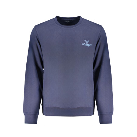 WRANGLER HERREN-SWEATSHIRT BLAU MIT REISSVERSCHLUSS