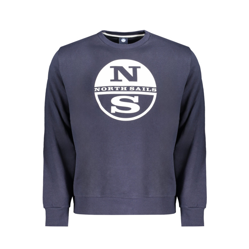 NORTH SAILS BLAUES SWEATSHIRT FÜR HERREN MIT REISSVERSCHLUSS