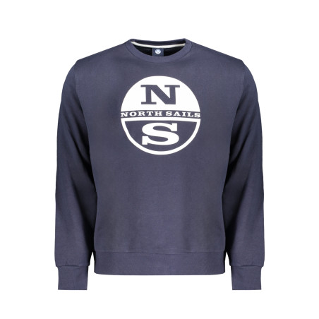 NORTH SAILS BLAUES SWEATSHIRT FÜR HERREN MIT REISSVERSCHLUSS