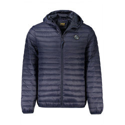 Blaue Herrenjacke der...