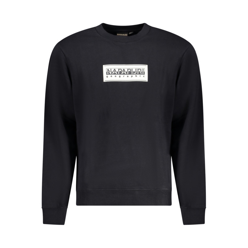 NAPAPIJRI SCHWARZES HERREN-SWEATSHIRT MIT REISSVERSCHLUSS