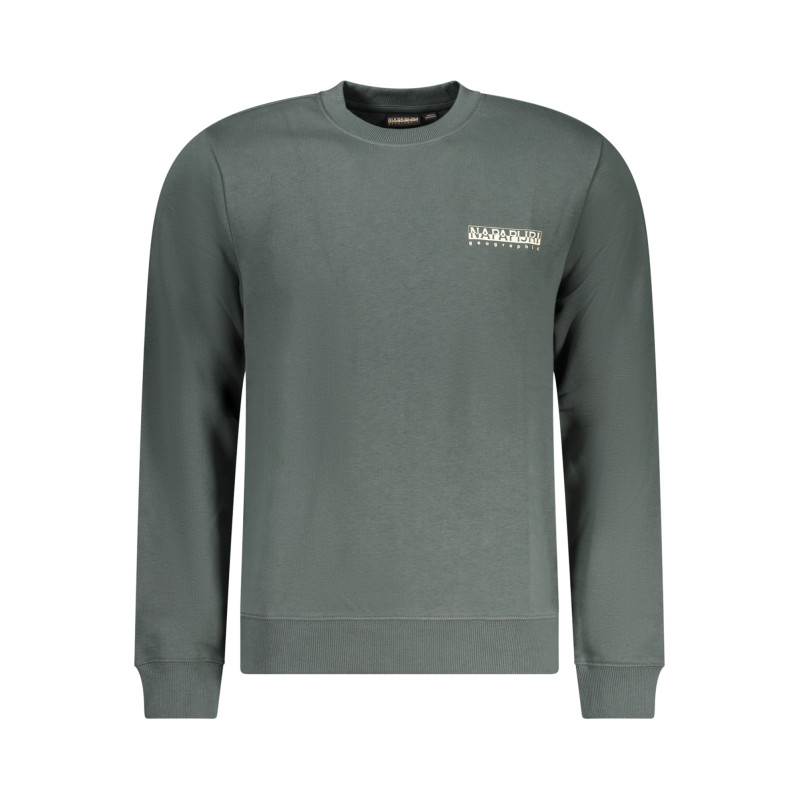 NAPAPIJRI SWEATSHIRT WITHOUT ZIP MEN GREEN