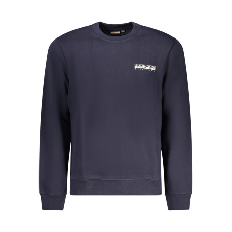 NAPAPIJRI BLAUES SWEATSHIRT FÜR HERREN MIT REISSVERSCHLUSS