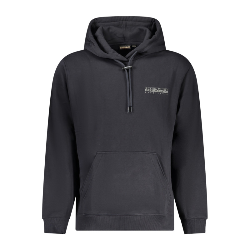 NAPAPIJRI SCHWARZES HERREN-SWEATSHIRT MIT REISSVERSCHLUSS
