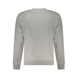 NAPAPIJRI GRAUES SWEATSHIRT FÜR HERREN MIT REISSVERSCHLUSS